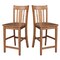 Whitewood Industries Solid Wood San Remo Counter Height Dining Stool - 24" Seat Height S42-102 - alternate 3